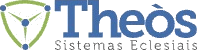 Logotipo da empresa parceira Theòs Sistemas